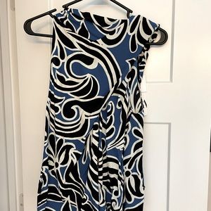 NWT Zara drape front tie back top